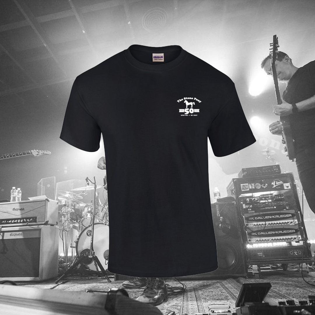 T-shirt Homme Deep Purple - Motif 'Smoke On The Water' - 100% Coton - Coupe Classique - Noir - 4