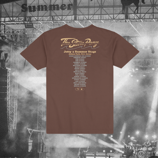 Jetty x Stone Pony  “Ocean Avenue & 2nd Avenue” T-Shirt