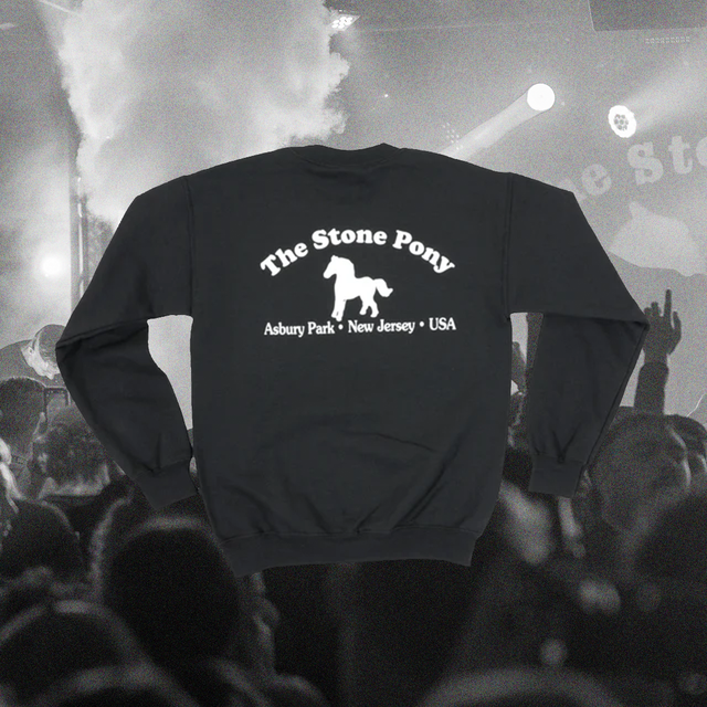 Pony Crew Neck Sweatshirt – The Stone Pony Asbury Park