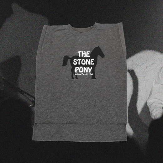 Women's Grey Flowy Tank